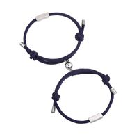 Wholesale Aimant À Rayures De Bijoux Attirant Un Bracelet De Couple En Acier Inoxydable Une Paire De Nihaojewelry sku image 3