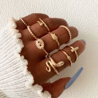 الجملة مجوهرات الأفعى شكل حلقة 9 مجموعة Nihaojewelry main image 1