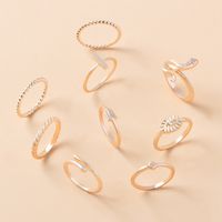 Wholesale Jewelry Snake Shape Ring 9 Set Nihaojewelry main image 5