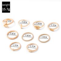 Wholesale Jewelry Snake Shape Ring 9 Set Nihaojewelry main image 7