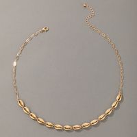 Nihaojewelry Wholesale Jewelry New Style Bohemian Golden Shell Necklace main image 5