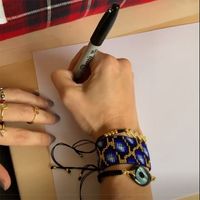Nihaojewelry Wholesale Accessories Bohemian Ethnic Style Leopard Handmade Geometric Miyuki Beadeds Bracelet main image 1