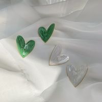 Nihaojewelry Wholesale Jewelry Simple Blooming Big Heart Stud Earrings main image 3