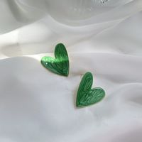 Nihaojewelry Wholesale Jewelry Simple Blooming Big Heart Stud Earrings main image 6