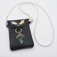 Wholesale Jewelry Casual With Rose Pattern Bag Diagonal Pearl Waist Chain Nihaojewelry main image 3