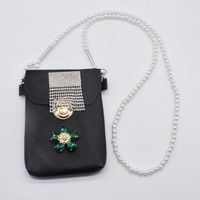 Wholesale Jewelry Casual With Rose Pattern Bag Diagonal Pearl Waist Chain Nihaojewelry main image 4