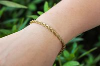 Nihaojewelry Wholesale Jewelry Simple Twist Chain Stainless Steel Bracelet main image 4