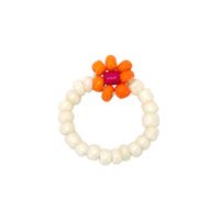 Wholesale Jewelry Metal Geometric Flower Rice Bead Ring Combination Set Nihaojewelry main image 6