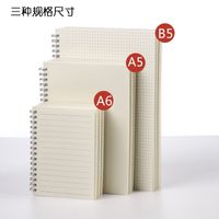 Wholesalecreative A5/b5/a6 Coil Frosted Simple Horizontal Line Notebook Nihaojewelry main image 5