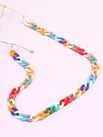 Wholesale Accessories Clashing Color Acrylic Glasses Chain Nihaojewelry main image 1