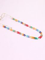 Wholesale Accessories Clashing Color Acrylic Glasses Chain Nihaojewelry main image 3