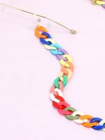 Wholesale Accessories Clashing Color Acrylic Glasses Chain Nihaojewelry main image 4