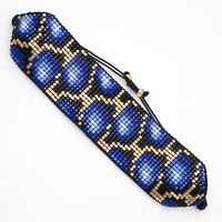 Nihaojewelry Wholesale Accessories Bohemian Ethnic Style Leopard Handmade Geometric Miyuki Beadeds Bracelet sku image 1