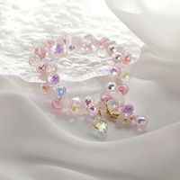 Nihaojewelry Wholesale Jewelry Korean New Heart Crystal Bracelet sku image 1