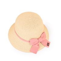 Wholesale Accessories Children's Bow Straw Hat Nihaojewelry sku image 1