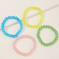 Nihaojewelry Wholesale Jewelry Simple Crystal Beads Color Bracelet Set sku image 1