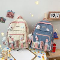 حقيبة مدرسية على الطراز الكوري main image 3