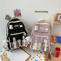 حقيبة مدرسية على الطراز الكوري main image 4