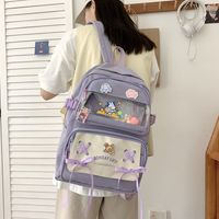 Wholesale Candy Color Rabbit Pendant Backpack Nihaojewelry main image 1