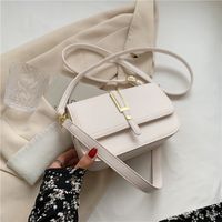 Nihaojewelry Wholesale Fashion Solid Color Single Shoulder Armpit Small Square Bag sku image 4