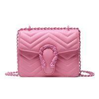 Wholesale Macaron Color Embroidered Thread Shoulder Bag Nihaojewelry main image 3