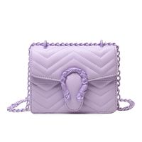 Wholesale Macaron Color Embroidered Thread Shoulder Bag Nihaojewelry sku image 4