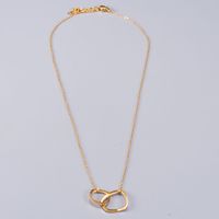 Wholesale Jewelry Irregular Round Simple Clavicle Chain Necklace Nihaojewelry main image 4