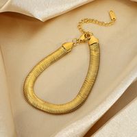 Wholesale Jewelry Snake Bone Chain Stainless Steel Bracelet Nihaojewelry main image 5
