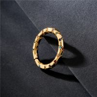 Nihaojewelry Bijoux En Gros Simple Bague Ouverte En Zircon Micro-incrusté De Cuivre main image 4