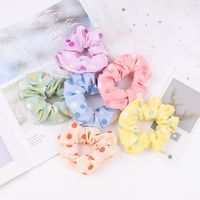 Nihaojewelry Wholesale Jewelry New Chiffon Polka Dot Hair Scrunchies main image 4