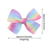 Vente En Gros Ensemble D&#39;épingles À Cheveux Pour Enfants Bowknots D&#39;impression Nihaojewelry main image 3