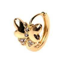 Wholesale Jewelry Zircon Butterfly Copper Earrings Nihaojewelry main image 3