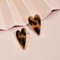Wholesale Jewelry Heart-shaped Stud Earrings Nihaojewelry main image 4