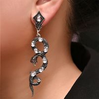 Wholesale Jewelry Simple Linear Snake Earrings Nihaojewelry main image 1