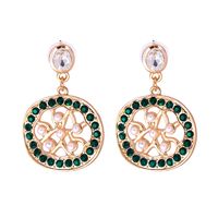 Wholesale Jewelry Fruit Inlaid Diamond Drop Earrings Nihaojewelry main image 1