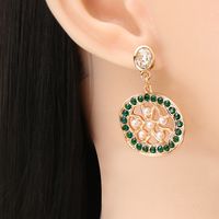 Wholesale Jewelry Fruit Inlaid Diamond Drop Earrings Nihaojewelry main image 3