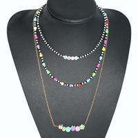 Großhandel Schmuck Im Böhmischen Stil Handgemachte Perlen Mehrschichtige Halskette Nihaojewelry main image 6