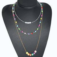 Großhandel Schmuck Im Böhmischen Stil Handgemachte Perlen Mehrschichtige Halskette Nihaojewelry main image 5