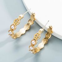 Vente En Gros Bijoux Simples Boucles D&#39;oreilles En Perles Géométriques Nihaojewelry main image 3