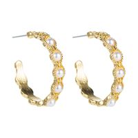 Vente En Gros Bijoux Simples Boucles D&#39;oreilles En Perles Géométriques Nihaojewelry main image 6