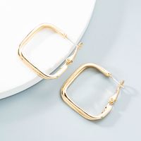 Großhandel Schmuck Geometrische Vergoldung Ohrringe Nihaojewelry main image 5