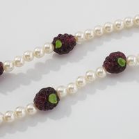 Wholesale Jewelry Grape Shape Geometric Imitation Pearl Beaded Necklace Nihaojewelry main image 5