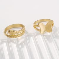 Nihaojewelry Wholesale Jewelry Creative Butterfly Snake Alloy Ring Set main image 5