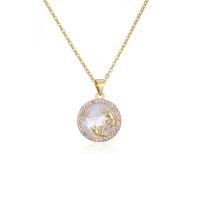 Wholesale Bijoux Collier En Cuivre Plaqué Or 12 Constellation Nihaojewelry sku image 4