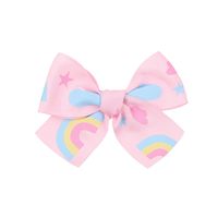 Wholesale Printing Bowknots Children's Hairpin Set Nihaojewelry sku image 12