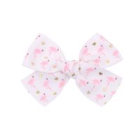 Wholesale Printing Bowknots Children's Hairpin Set Nihaojewelry sku image 2