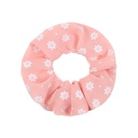 Wholesale Jewelry Candy Color Chiffon Floral Hair Scrunchies Set Nihaojewelry sku image 5