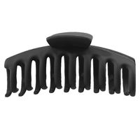 Women's Vintage Style Geometric Solid Color Plastic Resin Stoving Varnish Hair Claws sku image 2