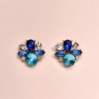 Wholesale Jewelry Colorful Wild Gemstone Earrings Nihaojewelry sku image 3