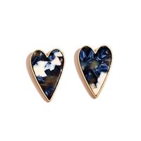 Wholesale Jewelry Heart-shaped Stud Earrings Nihaojewelry sku image 1